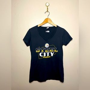 PITTSBURGH STEELERS T-SHIRT WOMENS SIZE MEDIUM